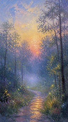 Impressionism Art Style book cover example