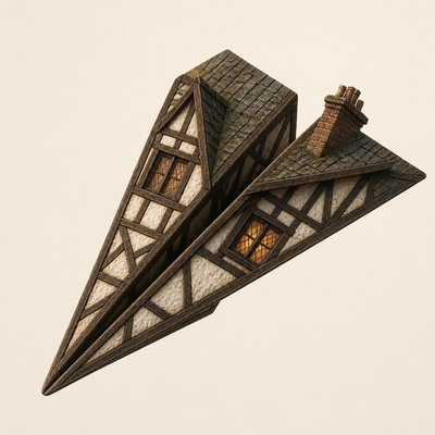Tudor Architecture Style icon example