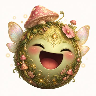 Fairycore Aesthetic Twitch emote example