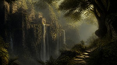 Forest Nature Art concept art example