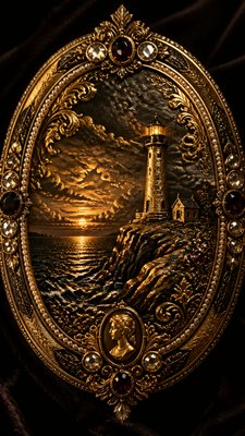 Victorian Jewelry Design poster example