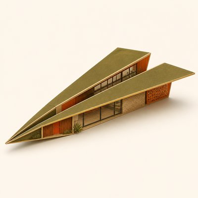 Mid-Century Modern Architecture icon example