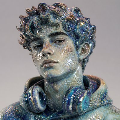 Crystalline Glaze Ceramic Art Style Discord profile picture example
