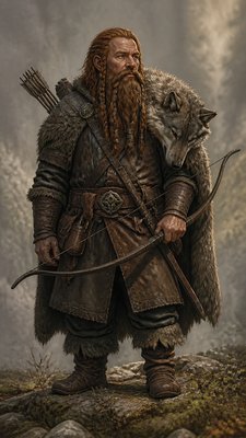 Wildlife Nature Art tabletop character portrait example