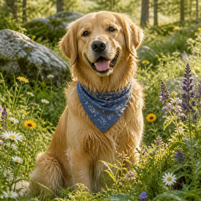 Naturecore Aesthetic pet portrait example