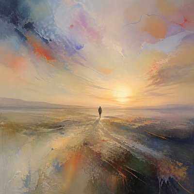 Lyrical Abstraction Art Style album cover example
