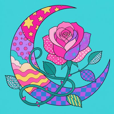 Superflat Art Style tattoo design example