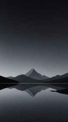 Modern Minimalist Furniture Art phone wallpaper example