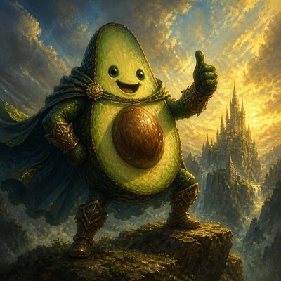 Epic Fantasy Art sticker example