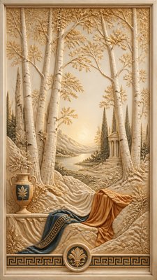 Ancient Greek Classical Art Style wall art print example