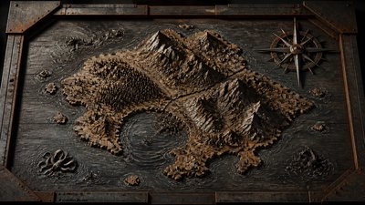 Industrial Furniture Art fantasy map example