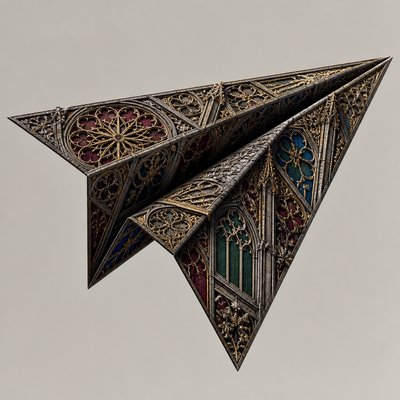 Gothic Architecture Art icon example