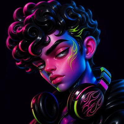Lowbrow Art Style Discord profile picture example