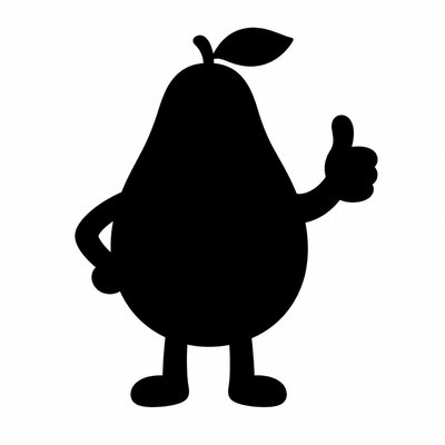 Glyph Icon Design sticker example