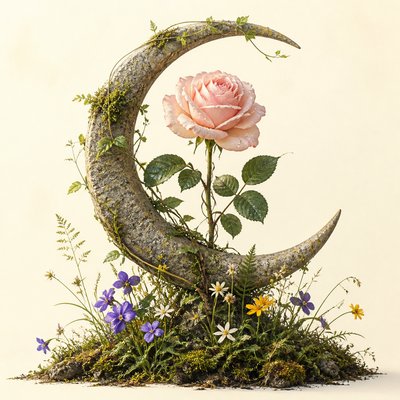 Naturecore Aesthetic tattoo design example