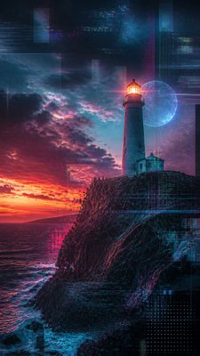 New Media Art Style poster example