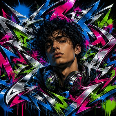 Wildstyle Graffiti Street Art Style Discord profile picture example
