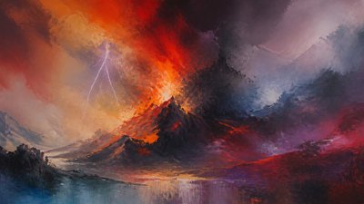 Abstract Landscape Art Style YouTube thumbnail example
