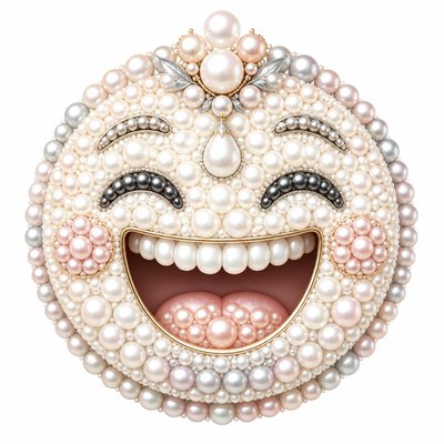Pearl Jewelry Style Twitch emote example