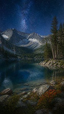 Wildlife Nature Art phone wallpaper example