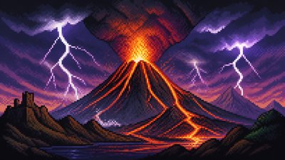 Pixel Art Style YouTube thumbnail example