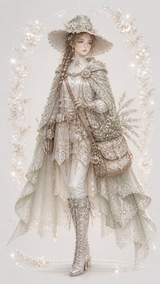 Bridal Jewelry Design character design example