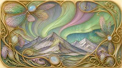Art Nouveau Jewelry Design banner example