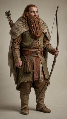 Sustainable Fashion Design tabletop character portrait example