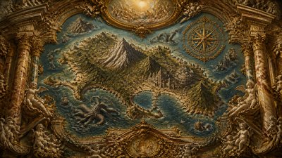 Baroque Architecture fantasy map example