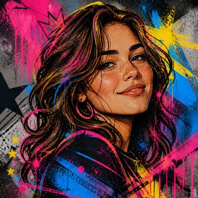 Graffiti Modern Art Style profile picture example