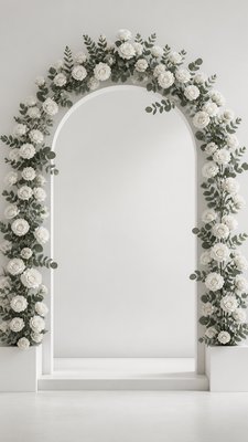 Modern Minimalist Furniture Art wedding invitation example