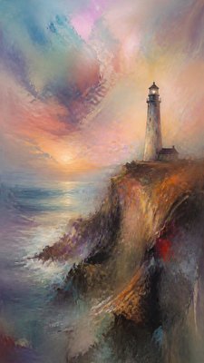 Lyrical Abstraction Art Style poster example