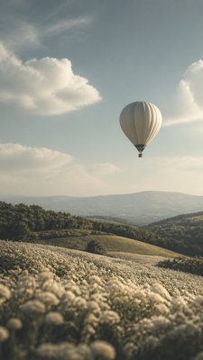 Fine Art Photography Style greeting card example