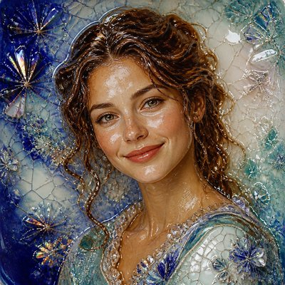 Crystalline Glaze Ceramic Art Style profile picture example