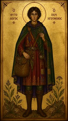 Byzantine Art Style character design example