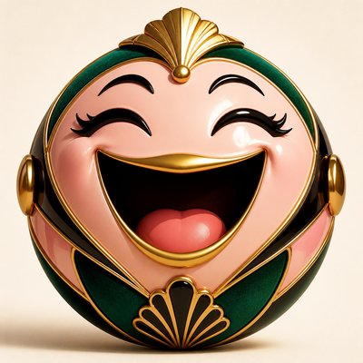 Hollywood Regency Interior Design Twitch emote example