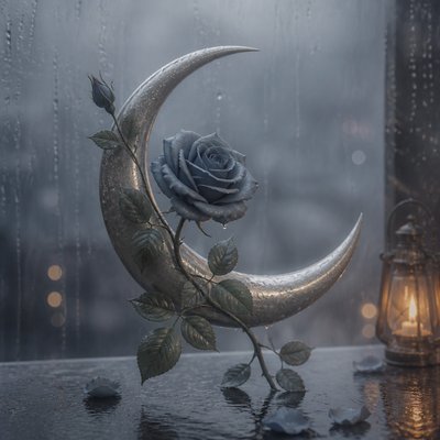 Rainy Day Aesthetic tattoo design example