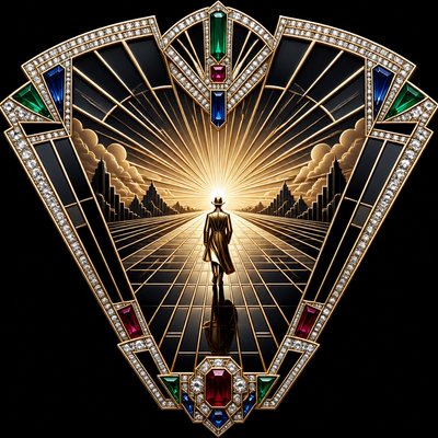 Art Deco Jewelry Design album cover example