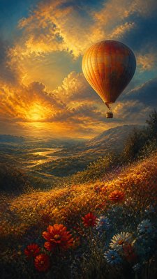 Neo-Romanticism Art Style greeting card example