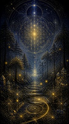 Sacred Geometric Art book cover example