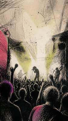 Indie/Alternative Comic Art flyer example