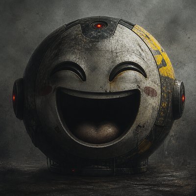 Dystopian Sci-Fi Art Twitch emote example