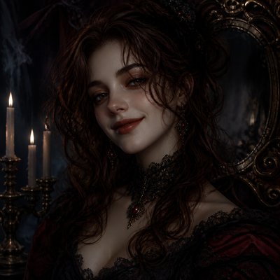 Dark Gothic Art profile picture example