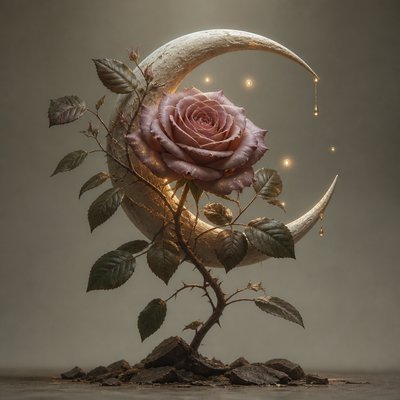 Magical Realism Art Style tattoo design example