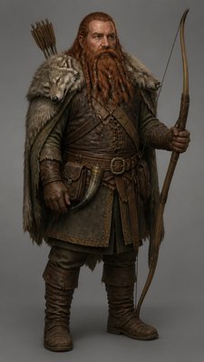 Realism Art Style tabletop character portrait example