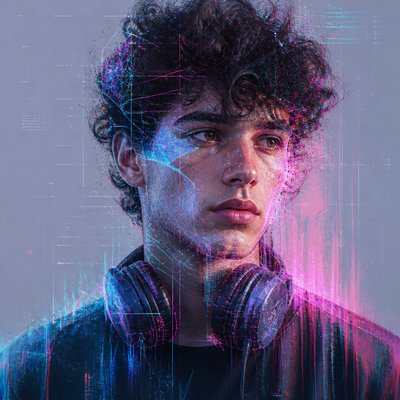 Augmented Reality Contemporary Art Style Discord profile picture example