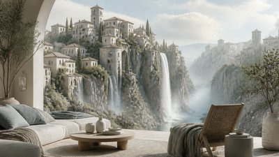 Scandinavian Interior Design concept art example