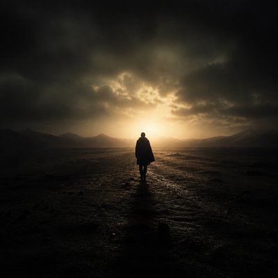 Moody Portrait Photography Style album cover example