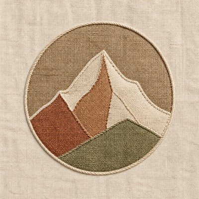 Sustainable Fashion Design logo concept example