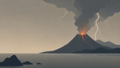 Minimalist Landscape Art Style YouTube thumbnail example